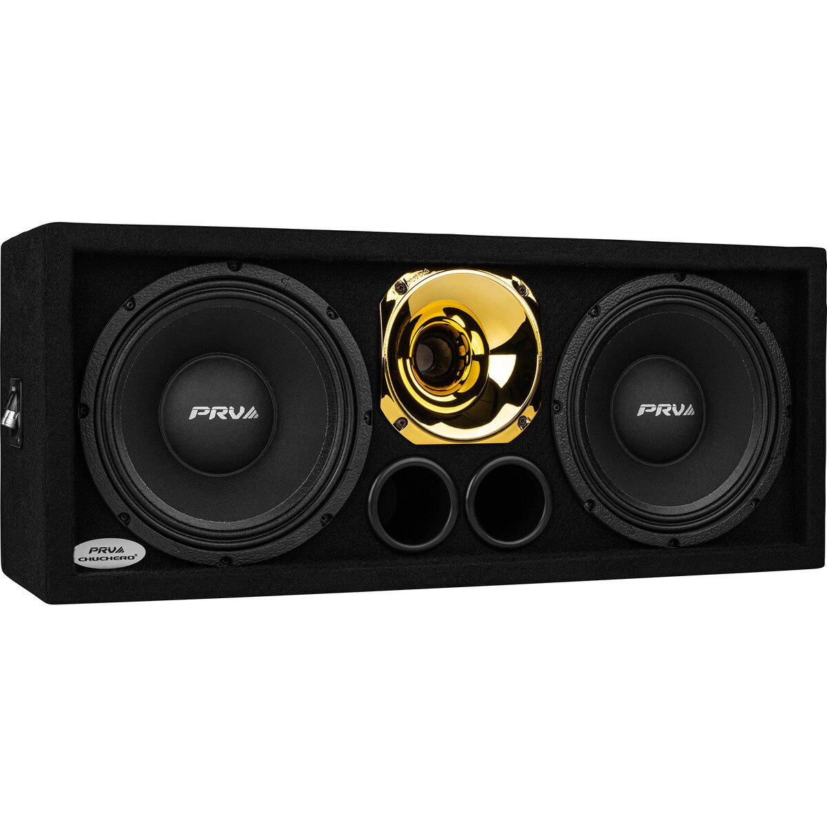 PRV Audio 210290 Gold Dual 10" Loaded FullRange Chuchero Enclosure